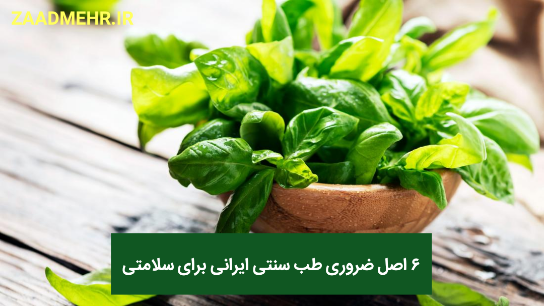6 اصل ضروری طب سنتی