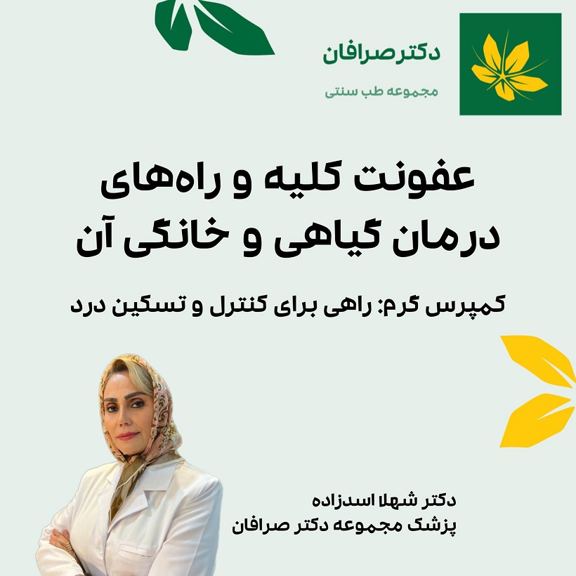 راه های درمان عفونت کلیه با طب سنتی و درمان خانگی آن