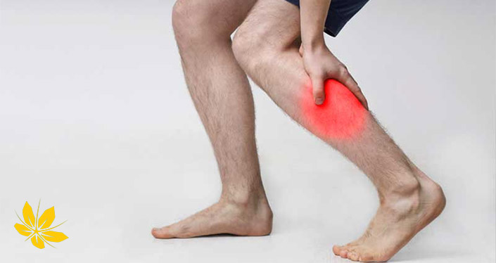 درد ساق پا بخاطر فعالیت سنگین | Calf pain due to heavy activity