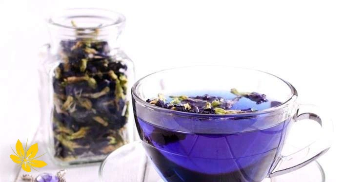 Borage flower tea - دمنوش گل گاوزبان
