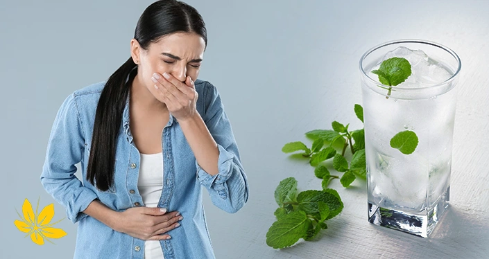 عرق نعنا برای حالت تهوع - Mint water for nausea