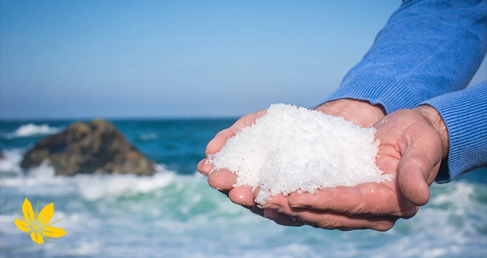 Sea salt to treat vaginal itching - نمک دریا برای درمان خارش واژن