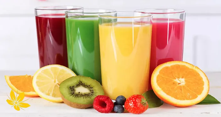 Fruits juice for heatstroke treatment - آب میوه برای درمان گرمازدگی
