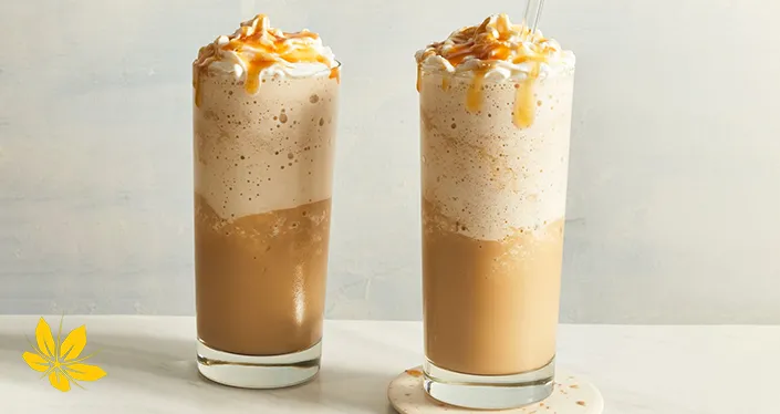 Shake frappe cool drink for summer - نوشیدنی خنک فراپه شیک برای تابستان