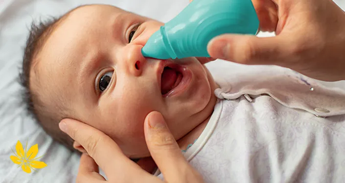 Nasal congestion treatment in baby - درمان گرفتگی بینی در نوزاد